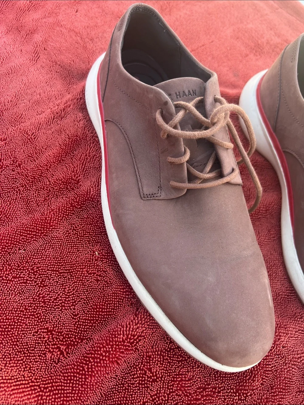 Cole Haan Grand GD Troy Plain OX Shoes Career Business Casual Brown 9 Men’s